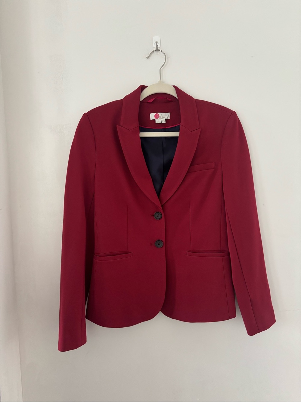 Boden 8 Burgundy Blazer